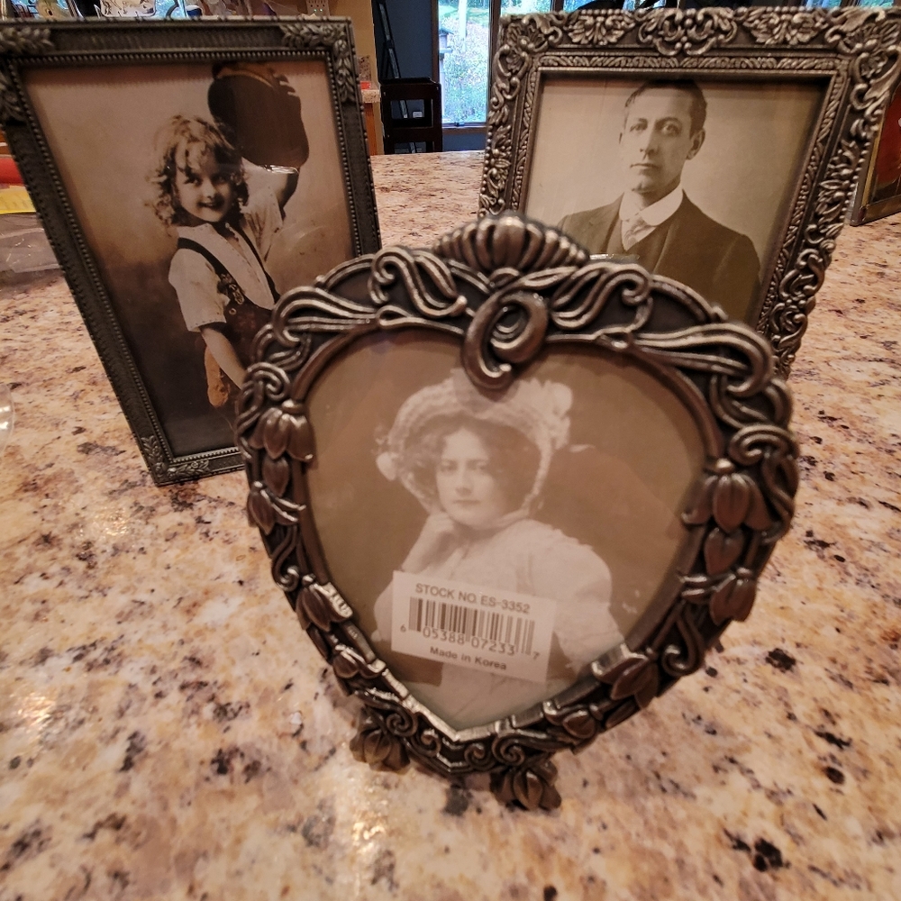 2/$10 Pewter Picture Frames (Set of 3)